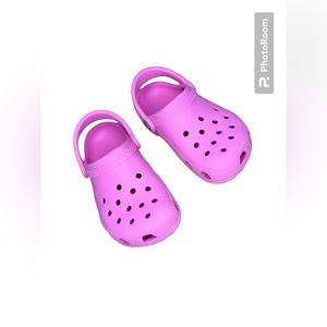 Kids CROCS Clog Bubblegum Pink size 11